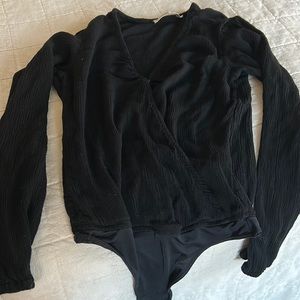Abercrombie and Fitch extra small black bodysuit